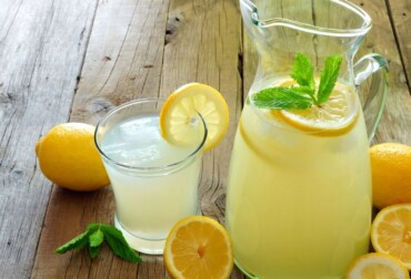 storing lemonade in a pewter pitcher can result in