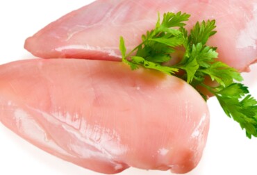 what’s that white stuff oozing out of a chicken breast?