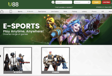 Esport betting in Malaysia U88