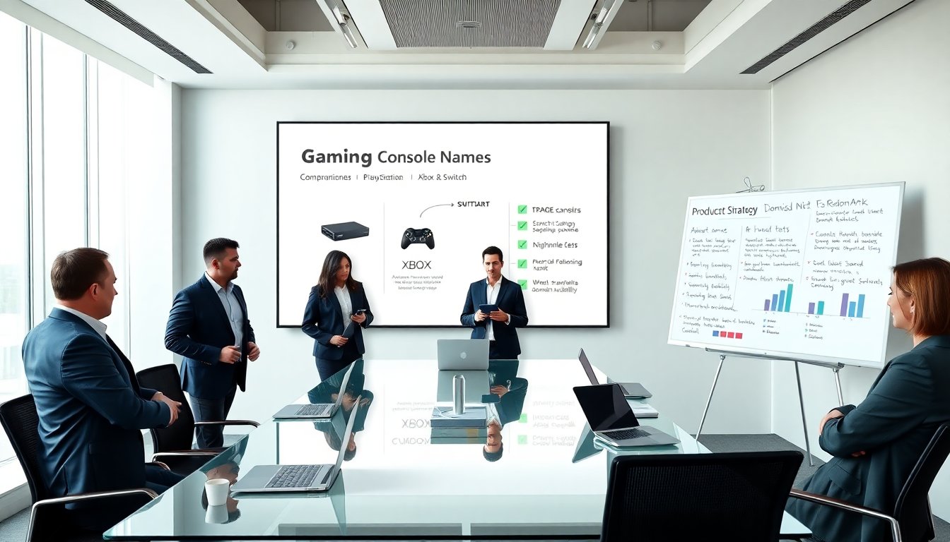 gaming console names