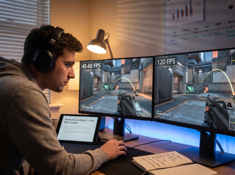 Why Some Game Updates Improve Performance but Change Gameplay